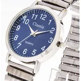 Classix Blau Silber Zugband 34 mm 2700007