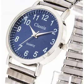 Classix Blau Silber Zugband 34 mm 2700007