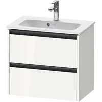 Duravit Ketho.2 Waschtischunterbau, wandhängend für Me by Starck Waschtisch