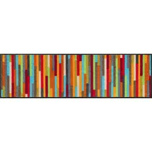 Wash+Dry Mikado Stripes 35 x 120 cm bunt
