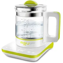 AGU Wasserkocher, 6In1 Multifunktionaler Sprudel - Weiß