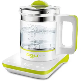 AGU Wasserkocher, 6In1 Multifunktionaler Sprudel - Weiß