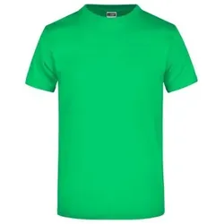 Komfort T-Shirt Rundhals JN002, farn-grün, Größe 5XL - grün - 5XL