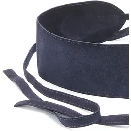LASCANA Damengürtel Leder blau 90