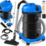 Masko MASKO® 6IN1 Industriestaubsauger Staubsauger Nass Trocken Sauger Aschesauger 2300W + Steckdose Blasfunktion ? Nass-Saugen Industrie-Sauger mit & ohne Beutel beutellos