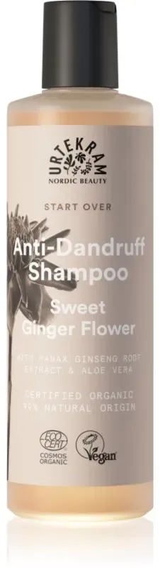 Urtekram Sweet Ginger Flower feuchtigkeitsspendendes Anti-Schuppen Shampoo mit Auszügen aus Aloe und Ingwer 250 ml