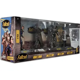 McFarlane Toys - Fallout Lucy, Maximus, The Ghoul & Vault Boy, 15,2 cm, 4 Stück