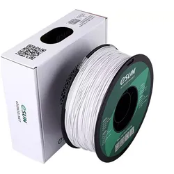 ABS+ Filament kalt-weiß von eSUN