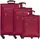 d & n Travel Line 6400 Koffer-Set 3-tlg. rot
