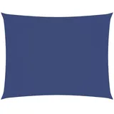 vidaXL Sonnensegel Oxford-Gewebe Rechteckig 6x8 m Blau 135553