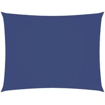 vidaXL Sonnensegel Oxford-Gewebe Rechteckig 6x8 m Blau 135553