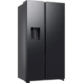 Samsung RS70F66KBFEF Side-by-Side (634 l, 1784 mm hoch, Schwarz)