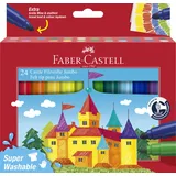 Faber-Castell Jumbo Super Washable Filzstifte farbsortiert, 24 St.