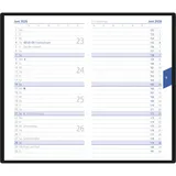 Zettler Taschenplaner 1M/2S farblich sortiert