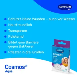 Hartmann Cosmos Aqua Pflasterstrips 3 Größen 20 St.