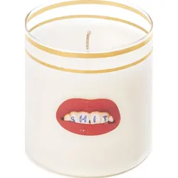 Toiletpaper Shit Kerze aus Glas