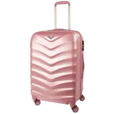 Verage Koffer Seagull 24''M Hartschalenkoffer, 4 Rollen, teilweise Volumenerweiterung, 4-Doppelrollen, TSA-Zahlenschloss rosa