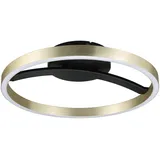 Paulmann Melira 24 W Schwarz/Gold Metall