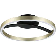 Paulmann Melira 24 W Schwarz/Gold Metall