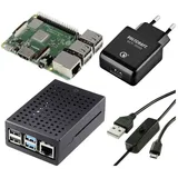 TRU Components Pure Set Raspberry Pi® 3 B+ 1 GB 4 x 1.4GHz inkl. Netzteil, inkl. Gehäuse