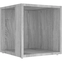 VidaXL Beistelltisch Grau Sonoma 33x33x34,5 cm Holzwerkstoff