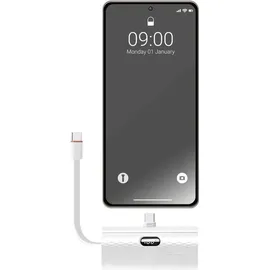 Wisam® FORCELL Powerbank 5000mAh USB-C PD 20W weiß | Gr.: onesize