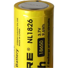 Nitecore NL186 18650 2600 mAh 1 St.