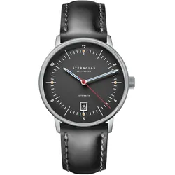 Sternglas S02-NP11-BR2 Herrenuhr Naos Pro Automatik Anthrazit Bridle