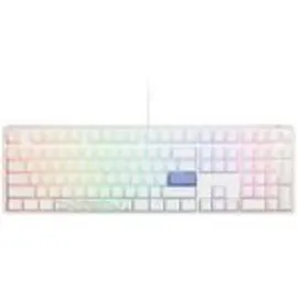 Ducky One 3 Pure White PBT, LEDs RGB, MX SPEED RGB Silver, USB, US (DKON2108ST-PUSPDPWWWSC1)