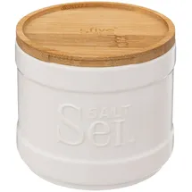 5 five simply smart 5five - salzdose "naturéo" aus weißer keramik