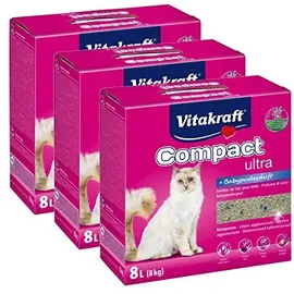 Vitakraft Compact ultra Plus 3 x 8 l