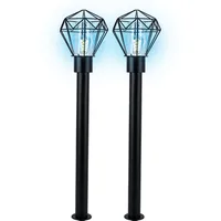 GLOBO Smart LED Stehlampe dimmbar Terrassenlampe Außenleuchte Industriell LED