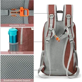 luxuskollektion 10L Mini Daypack Tagesrucksack Rot