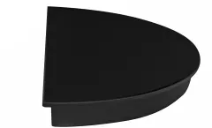 SCHNEIDER Tortenplatte 227126 , Farbe: schwarz