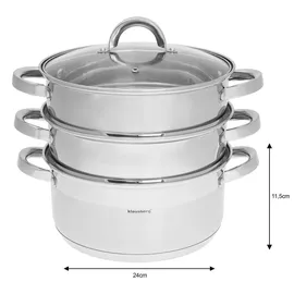 Klausberg Dampfgarer 24 cm KB-7145