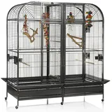 Montana Cages Vogelkäfig Palace - Antik, ca. 183 x 101 x 185 cm grau