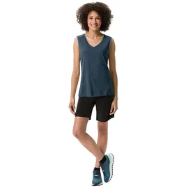 Vaude Essential Top ärmelloses T-Shirt Dark sea Uni 34