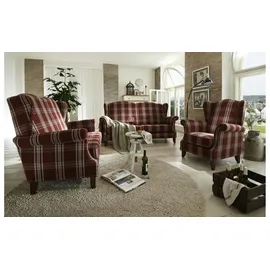 Max Winzer Couch Flachgewebe 2,5-Sitzer Rot