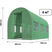 Gewächshaus Treibhaus Garten Tomatenhaus Foilen Pflanzenhaus Polytunnel