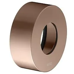 KEUCO IXMO Verlängerungsrosette 59553290281 rund, für Thermostatarmaturen Unterputz, Rotgold gebürstet