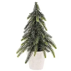 Deko-Tannenbaum, mit Glitzer, 19 cm