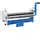 Wiltec Schraubstock - Zwinge, Rundbiegemaschine 250 mm)