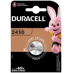 Duracell Lithium-Knopfzelle CR2450 Lithium 3V / 486mAh