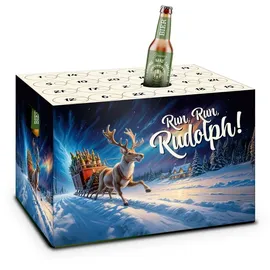 itenga Bier-Adventskalender Run Run Rudolph Rentier