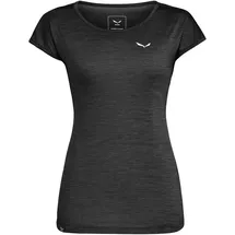 Salewa Puez Melange Dry Damen T-Shirt-Schwarz-44