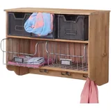 MCW Wandgarderobe MCW-A43 Tanne Braun