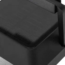 LUCANDE Tilena Schwarz eckig, Alu - schwarz,