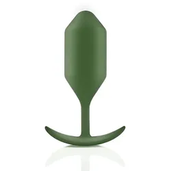 Plug Anal B-Vibe 4 grün Militärgrün