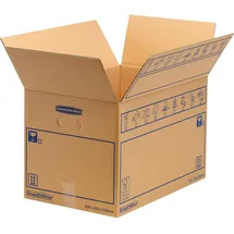Bankers Box Aufbewahrungskiste SmoothMove Standard 55,5 x 35,5 x 36 cm 10-tlg. braun