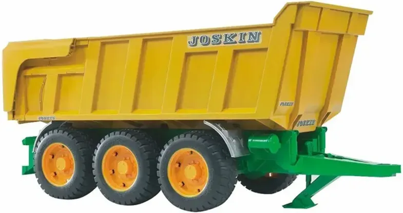bruder 02212 - Joskin Wannenkippanhänger - 1:16 Kippanhänger, Transportanhänger, Bordwandanhänger, Muldenkipper, Traktor Zubehör, Landwirtschaft, Bauernhof